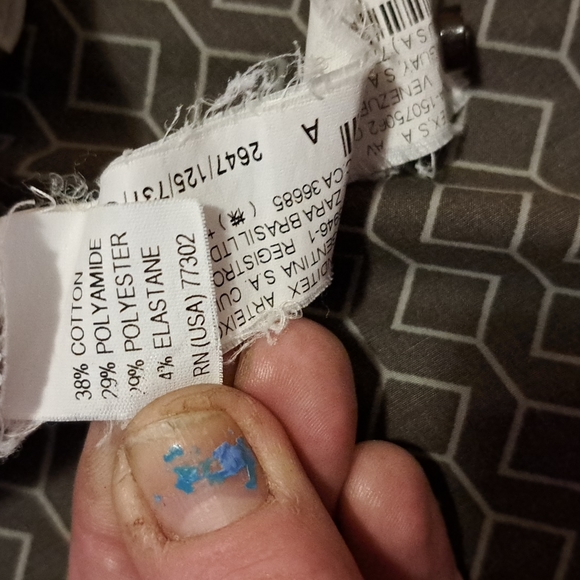 Zara Basics Blouse -Sleeveless striped - Picture 6 of 7